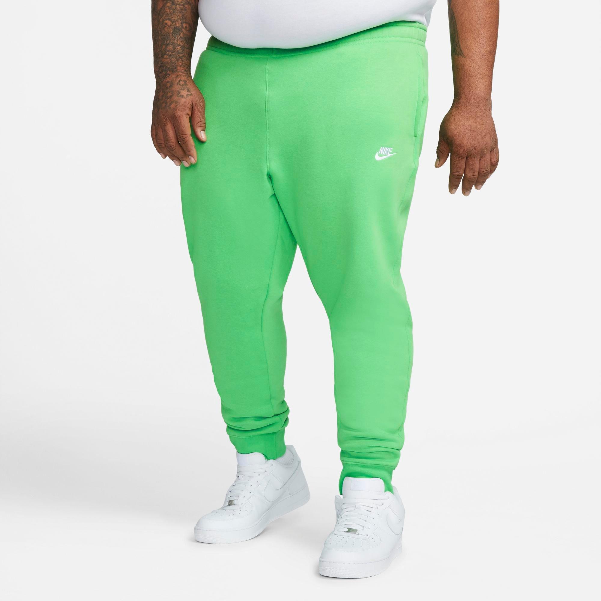 Green nike outlet joggers